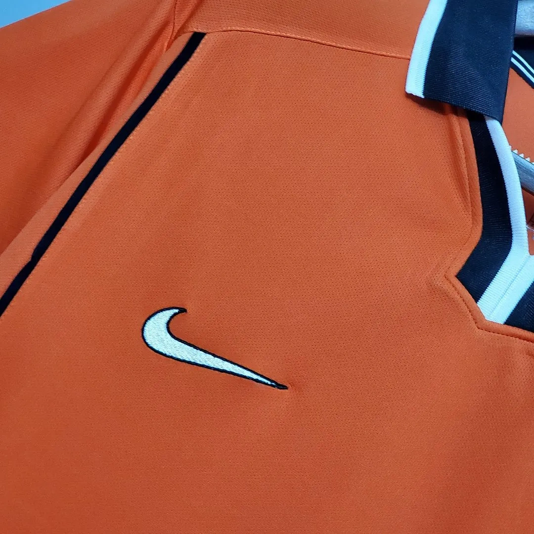 Netherlands Retro Jersey Home World Cup 1998