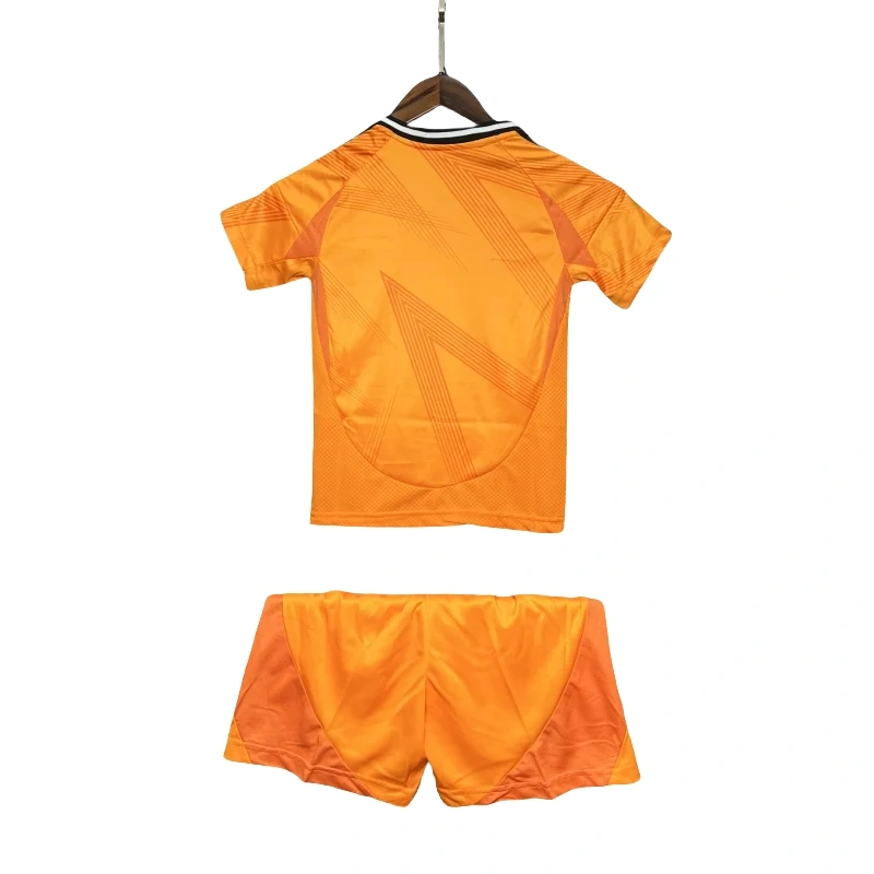 24-25 Real Madrid Third Away Kids Kit Soccer Jersey+Shorts