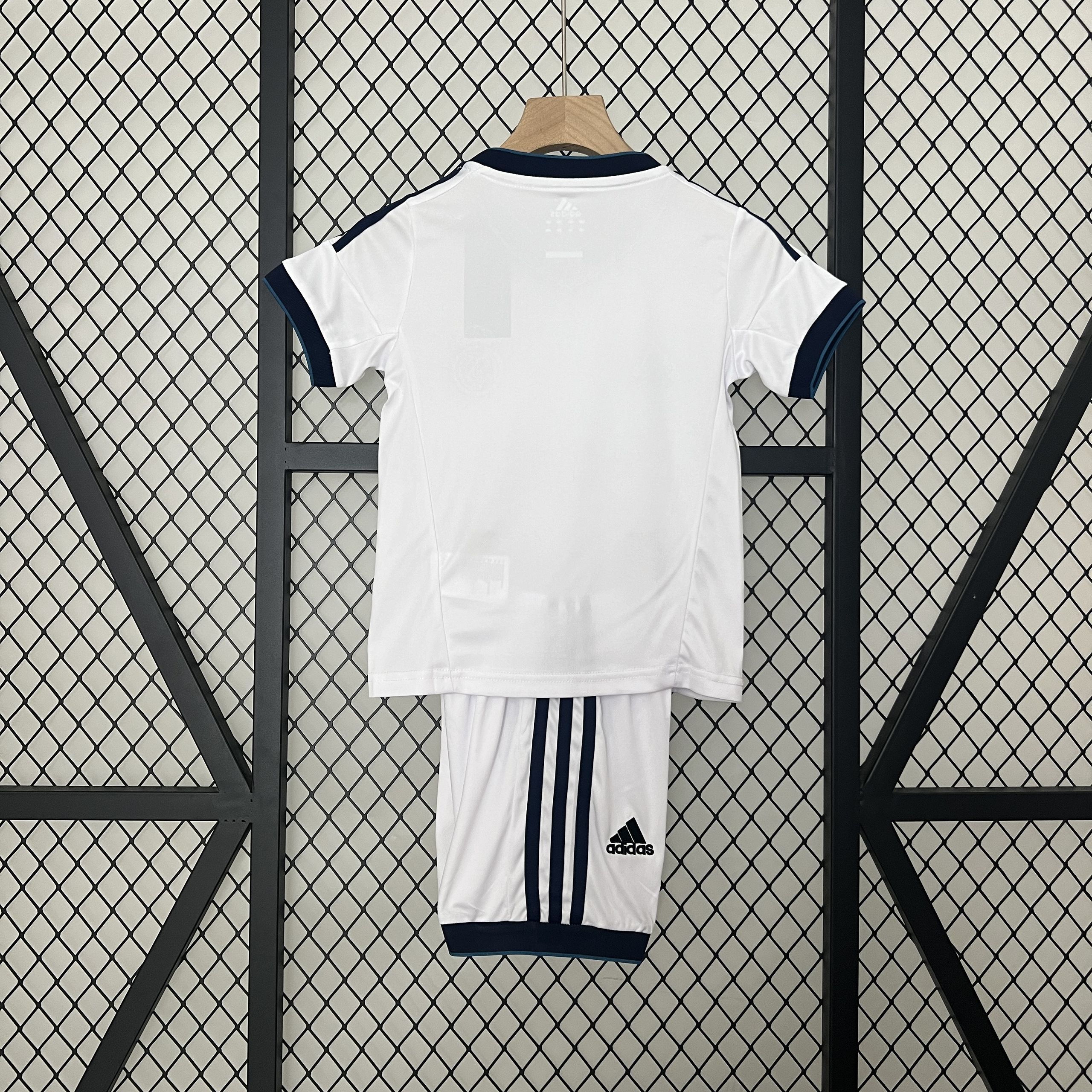 Real Madrid 12-13 Home Retro Kid Kits White Jersey