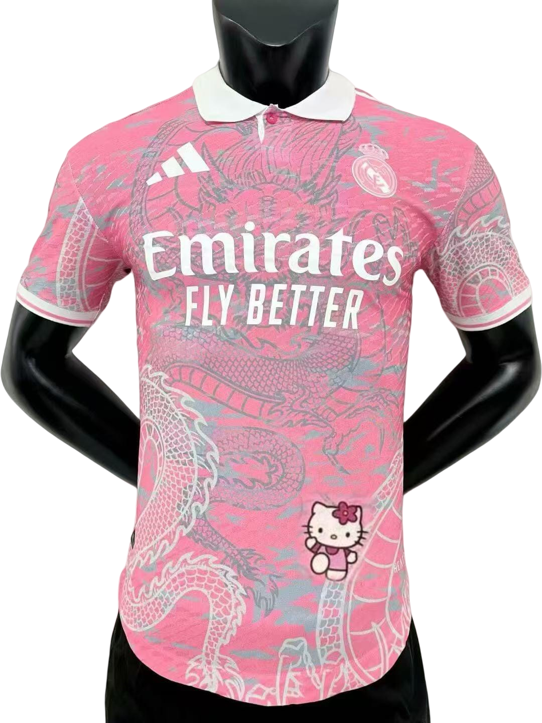2024/25 Real Madrid player special edition Hello Kitty football jersey