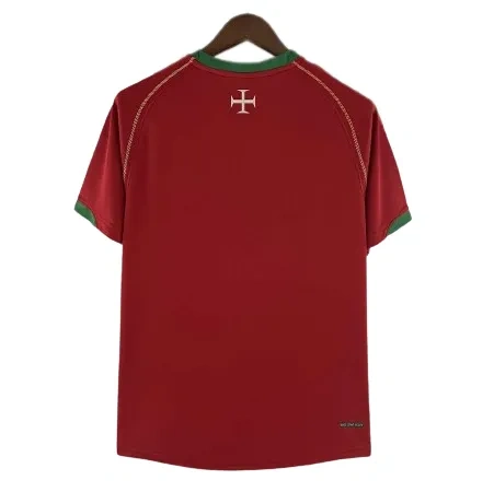 2006 Portugal Retro Jersey Home World Cup