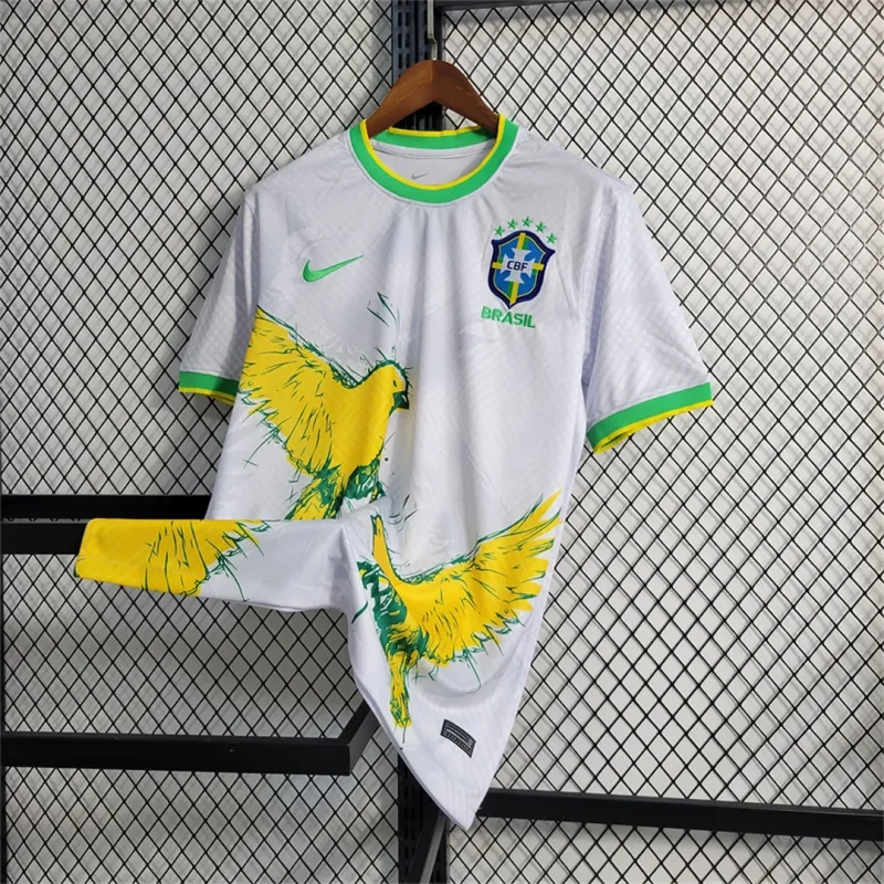 2024-25 Brazil White Pigeon Special Edition Kit Football