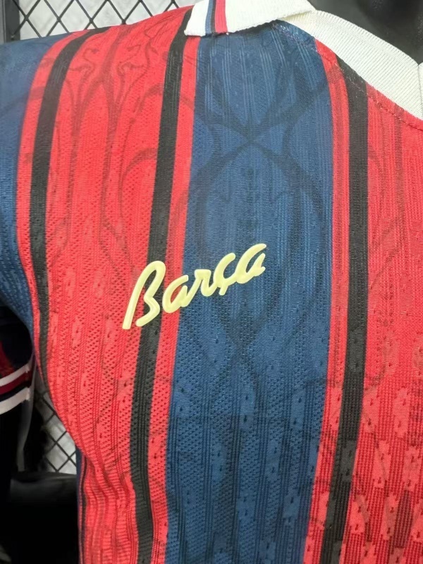 Barcelona 2025/26 Commemorative Edition 125th Anniversary Player Edition Football Shirt