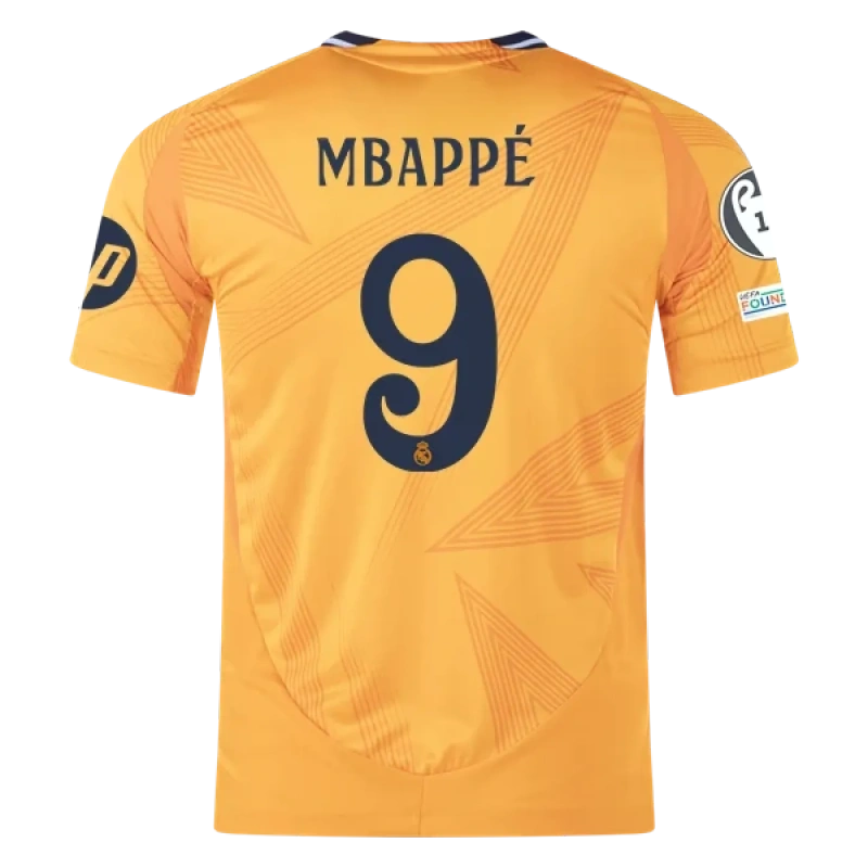 24-25 Real Madrid MBAPPE #9 Away Soccer Jersey