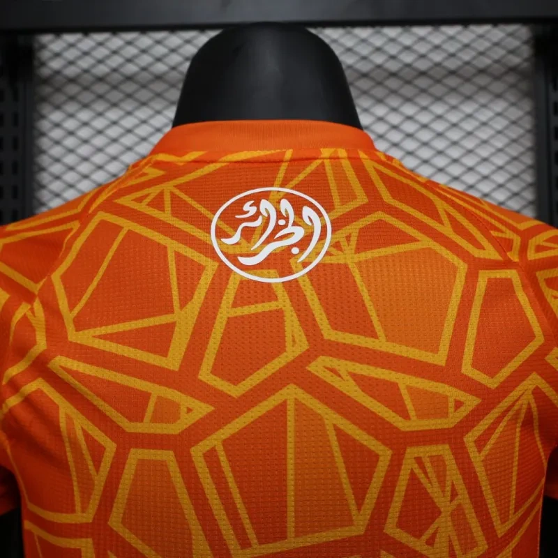 Algeria 2023/24 Special  Jersey Orange Player Version
