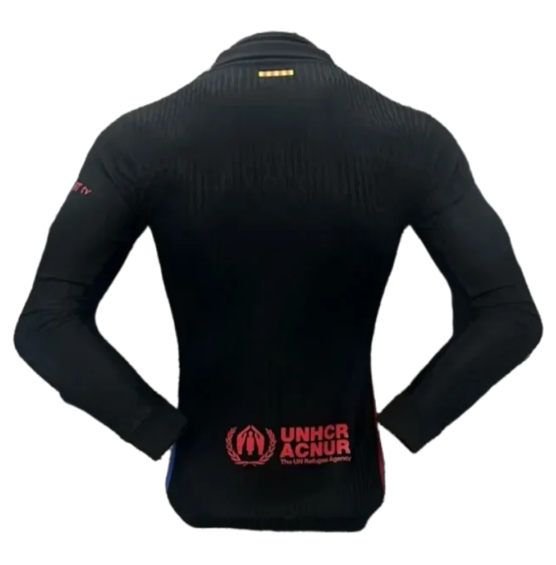 24-25 Barcelona Away Jersey Long Sleeve Player Version