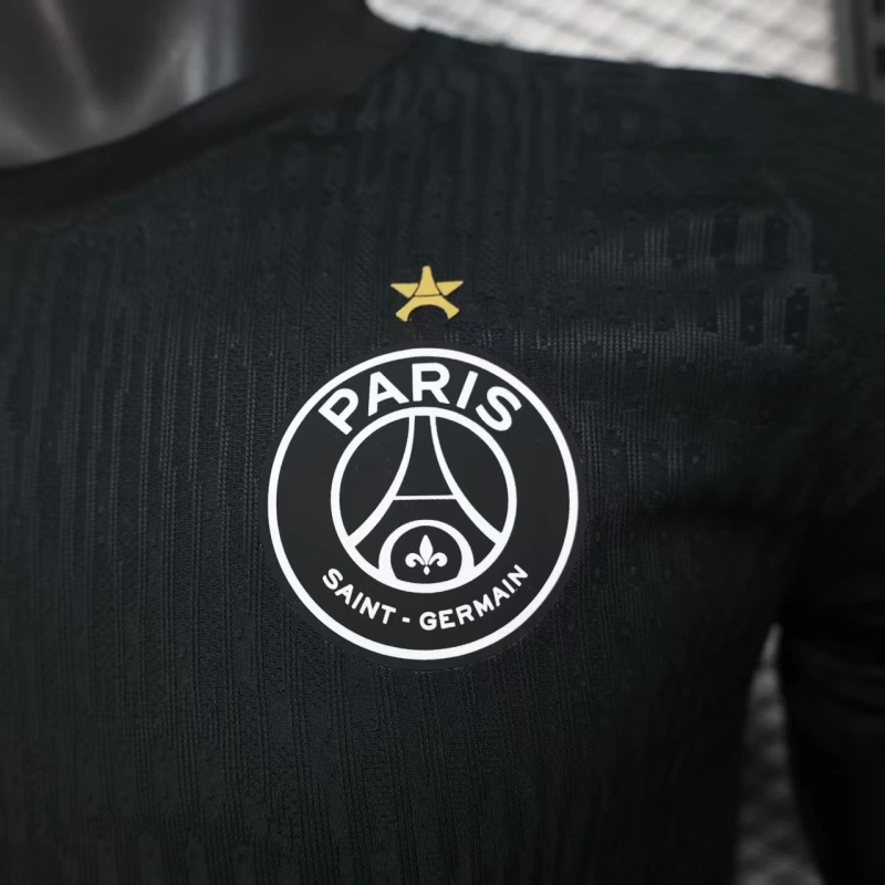 2025/2026 PSG Special Edition Black Football Shirt (Player Edition)