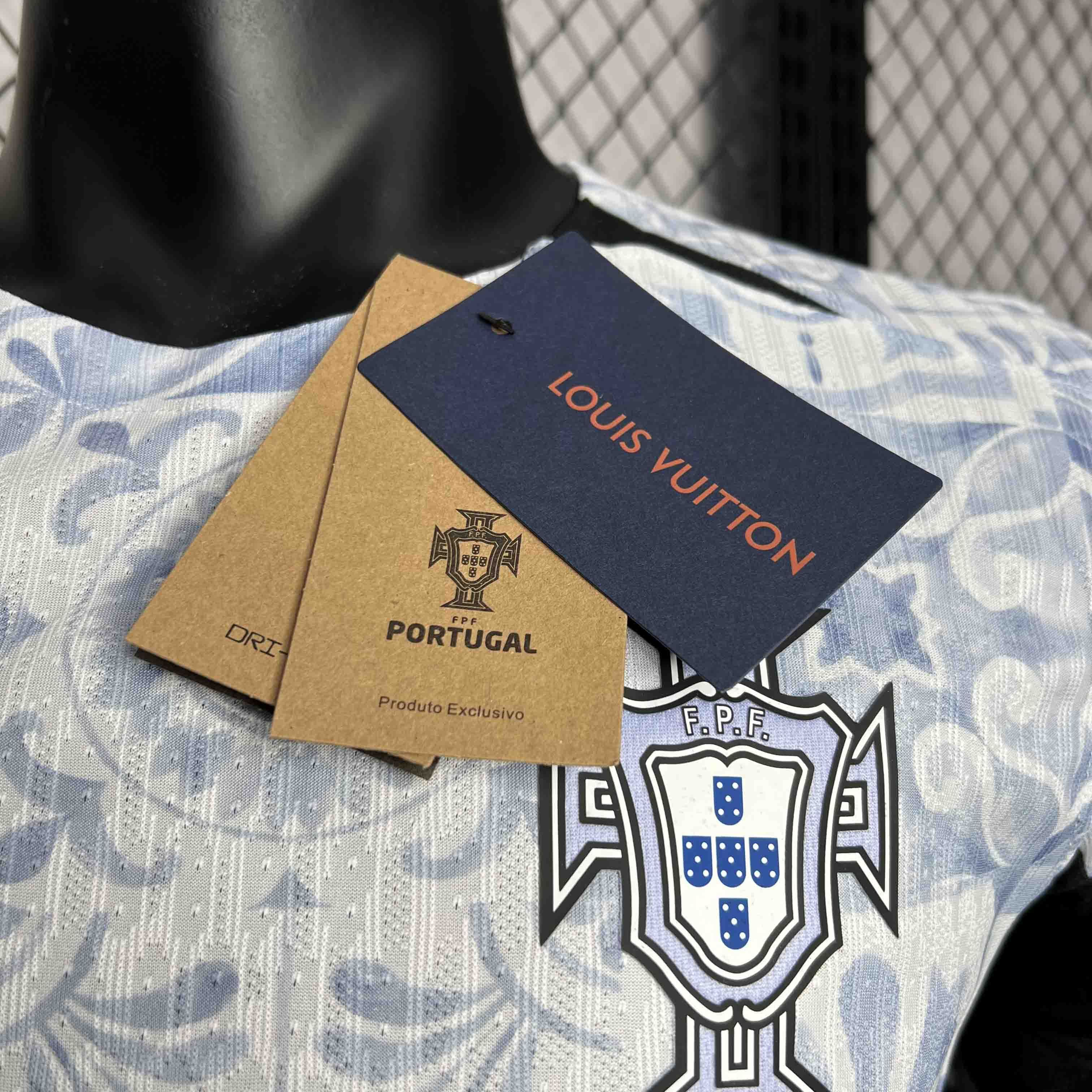 2024 Portugal Co-Branded LV Special Edition Player Version Shirt