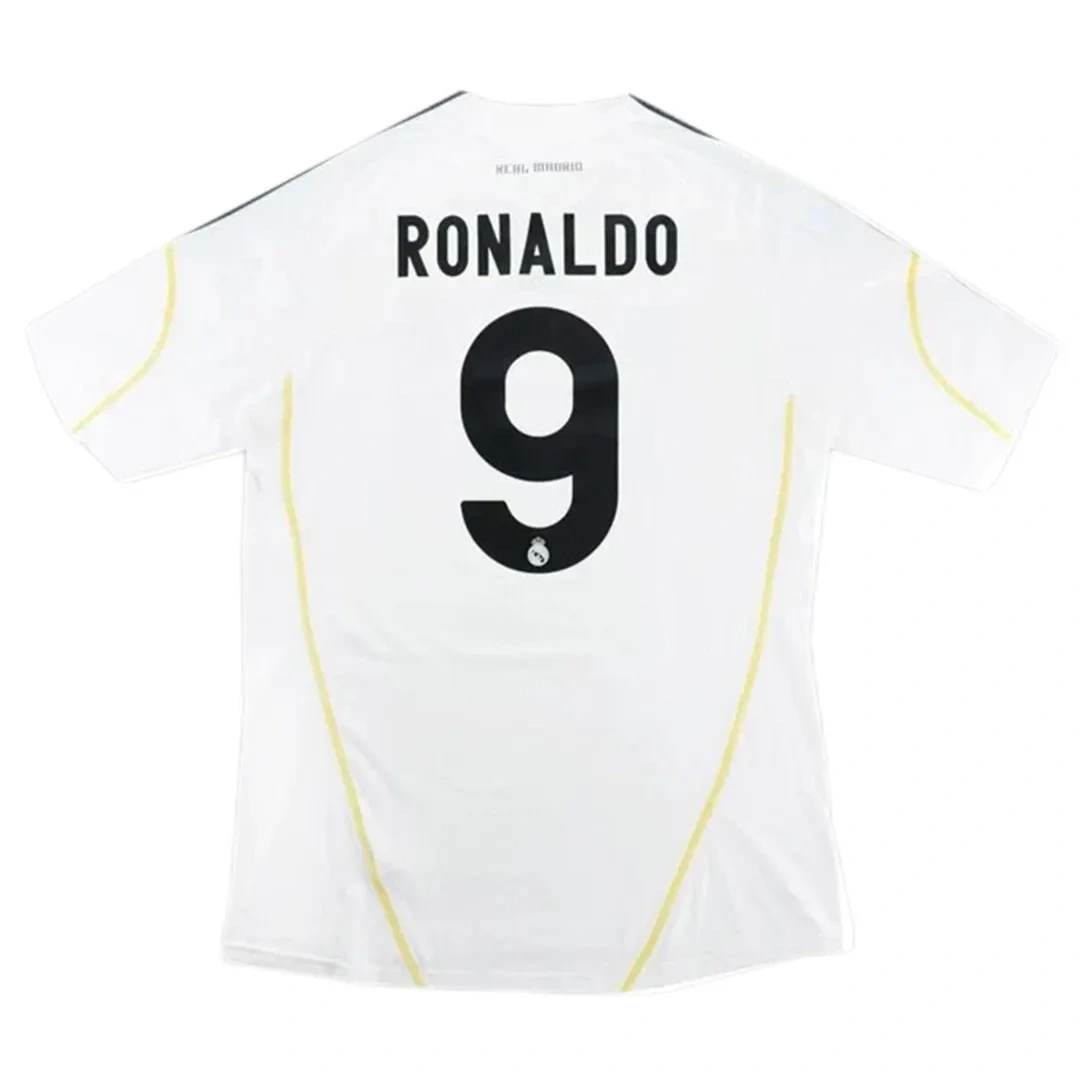 2009/10 Real Madrid Ronaldo #9 Retro Jersey Home