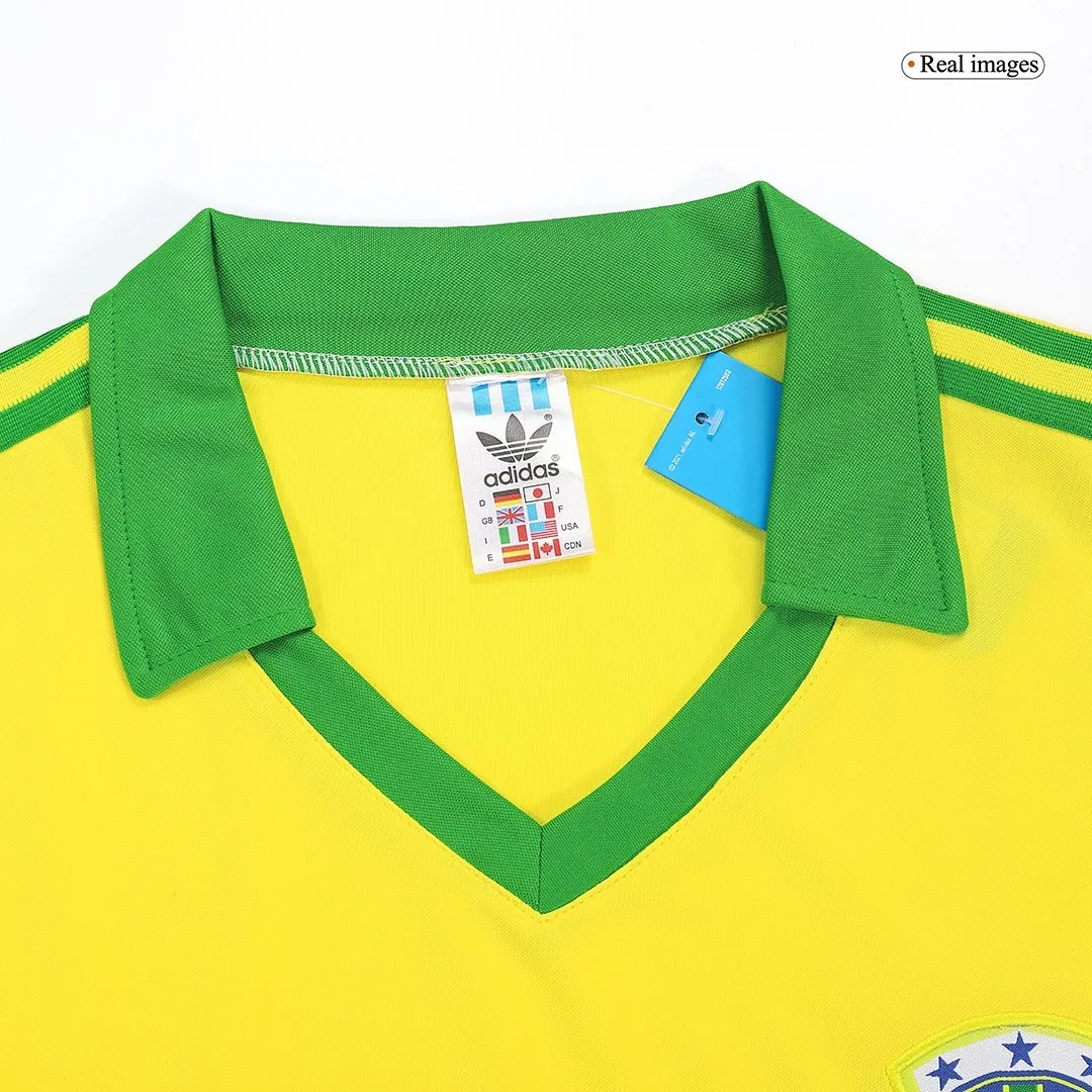 Brazil Retro Home Jersey 1977