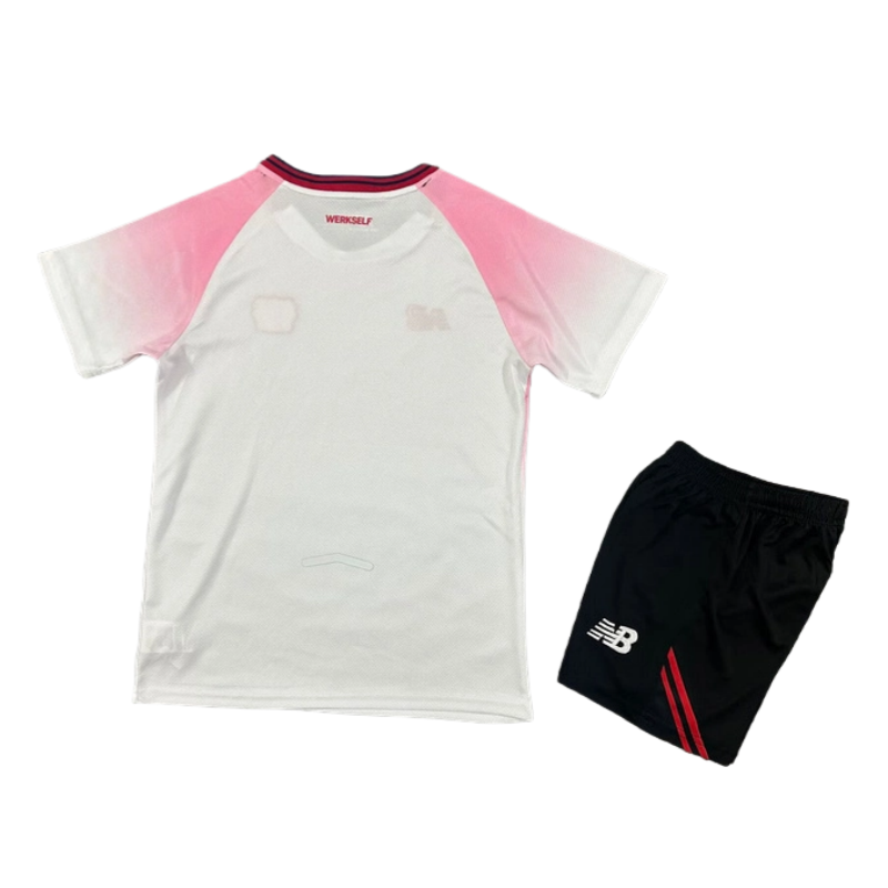 Bayer 04 Leverkusen Away Soccer Jersey 2025-26 Kids Kit