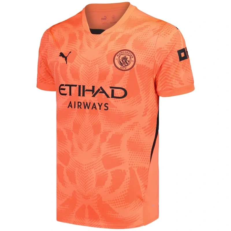 24-25 Manchester City Orange Goalkeeper Jersey