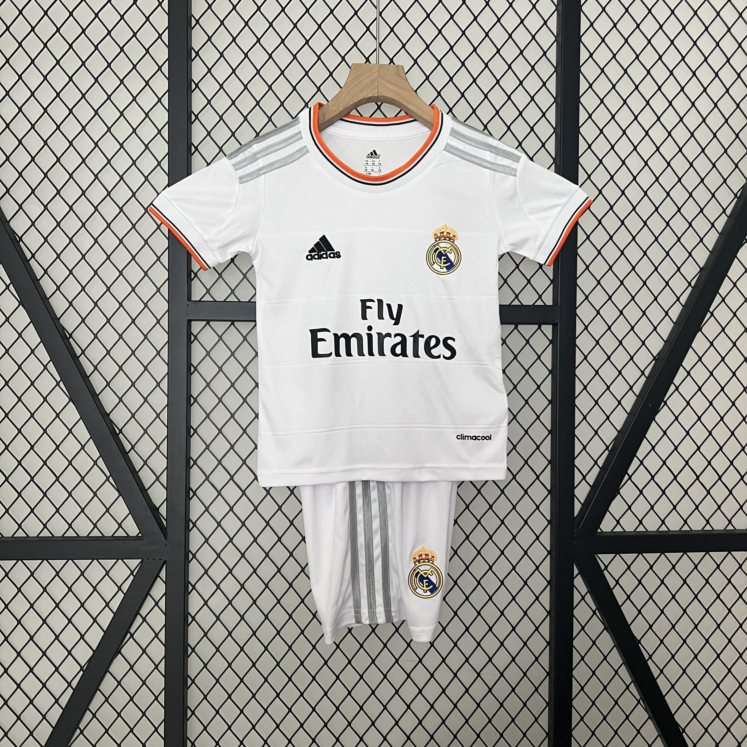 Real Madrid13-14 Home Retro Kid Kits Children Sets Jersey
