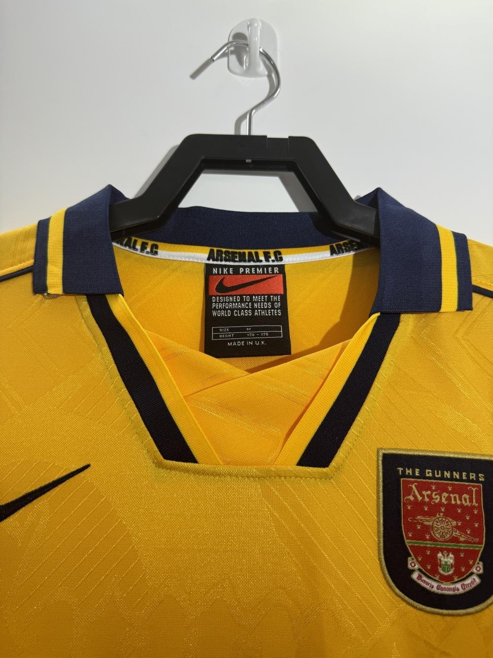 Arsenal Retro  Away Football Shirt 1996-1997