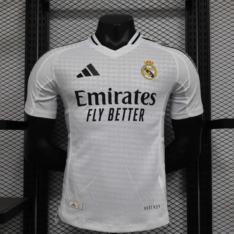 24-25 Real Madrid Home Soccer Jersey Player Version