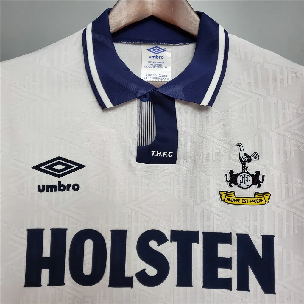 Tottenham Hotspur Retro Soccer Jersey Home Replica 1991/93