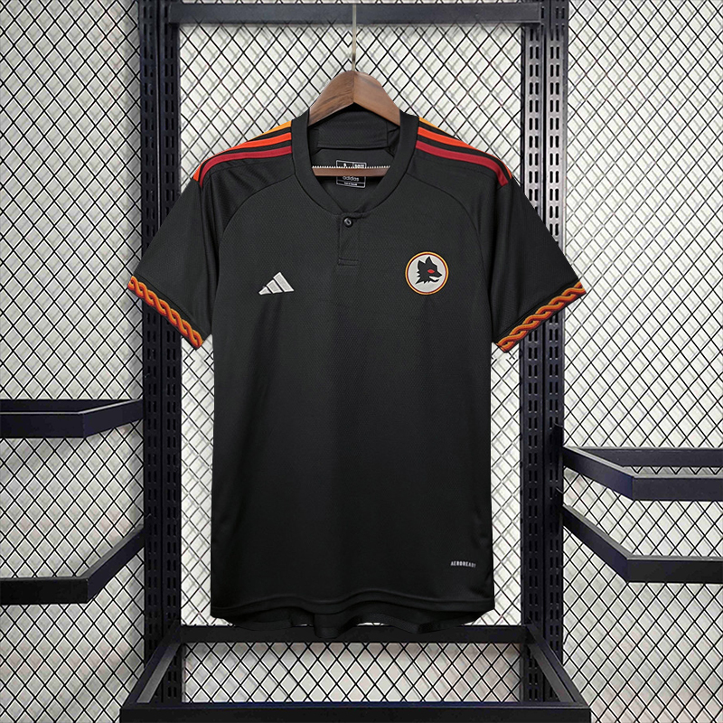 23-24 AS Roma Third Away Fan Version