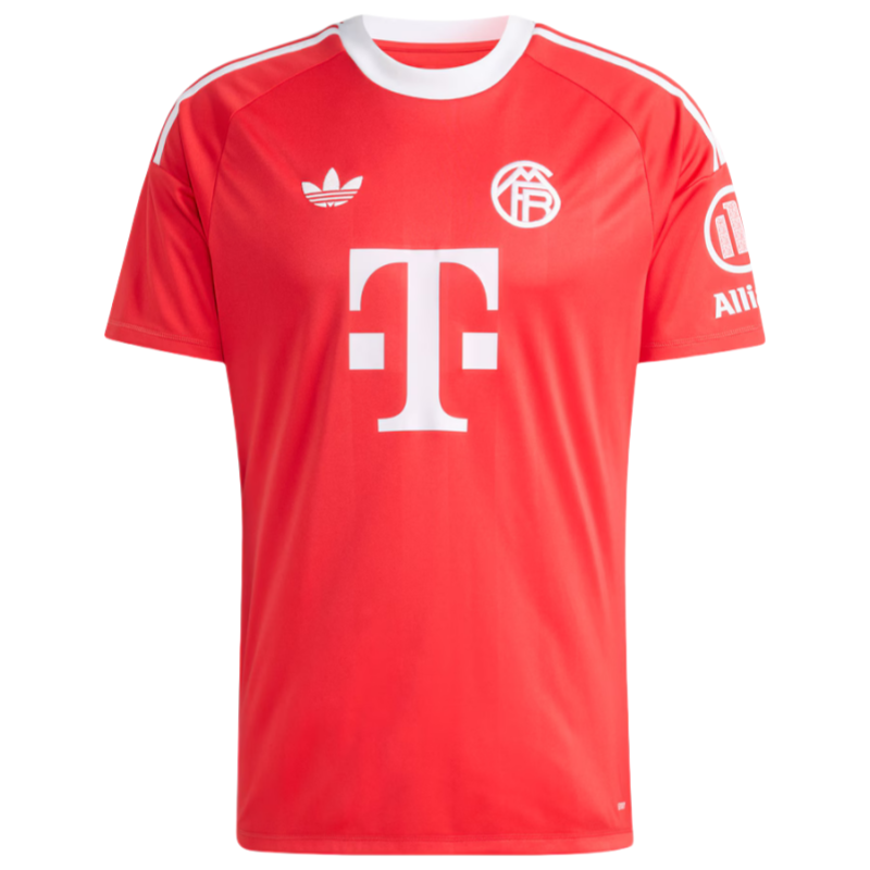 Bayern Munich red champions League Football jersey 2025-26 Fan edition