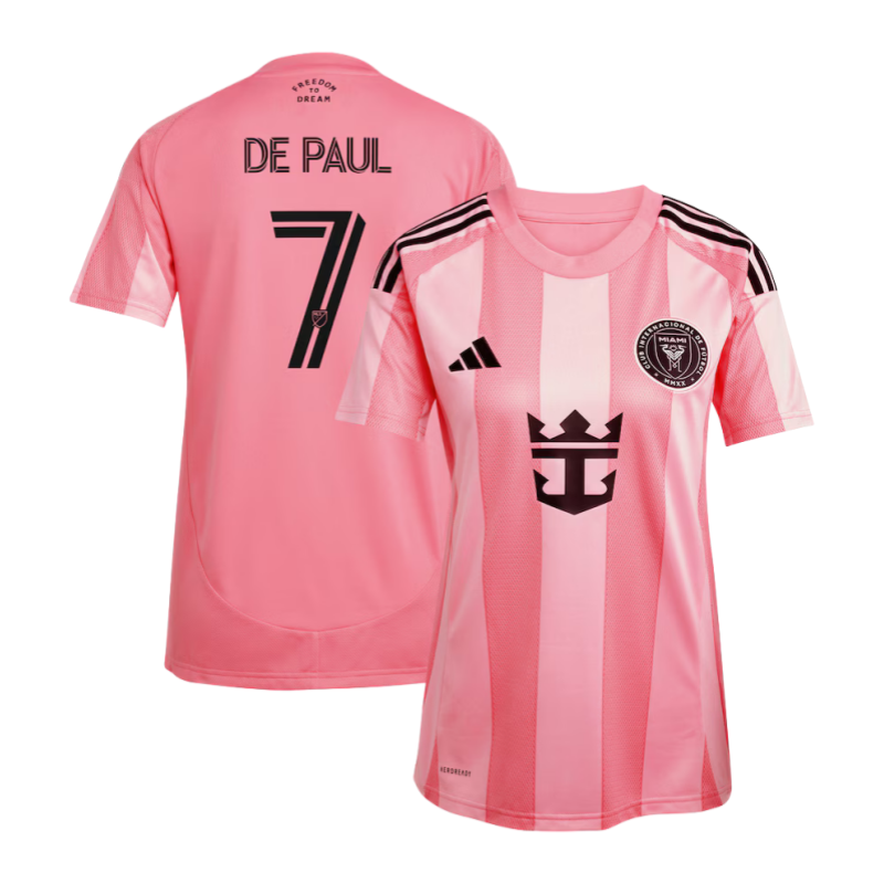 Inter Miami CF Home Soccer Jersey 2025-26 Women