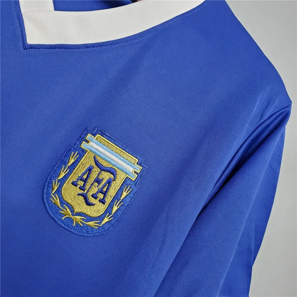 Argentina Retro Jersey Away World Cup 1986