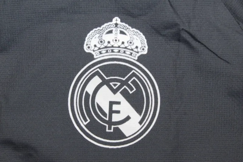 2024-2025 Real Madrid Jersey Windbreaker Grey
