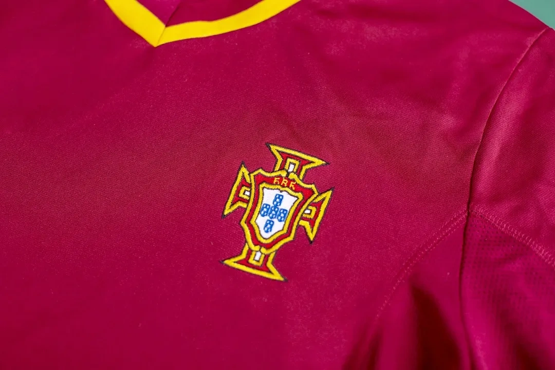 2000 Portugal Retro Soccer Jersey Home Replica Euro Cup