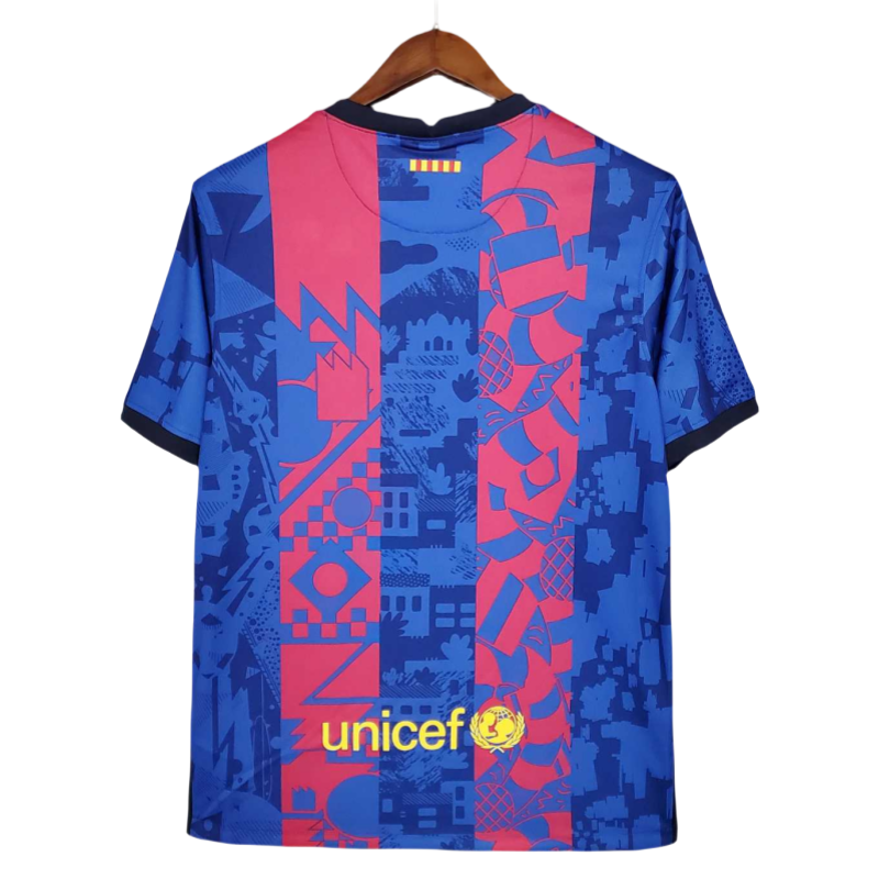 21-22 Barcelona away Retro football jersey