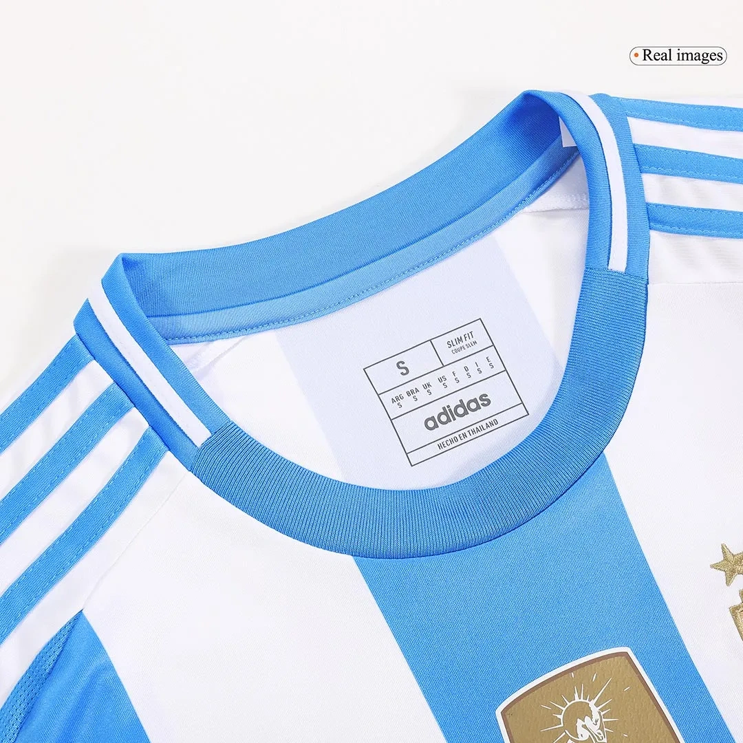 2024 Argentina Home Jersey Messi #10 Di Maria #11 J.Álvarez #9 Copa America