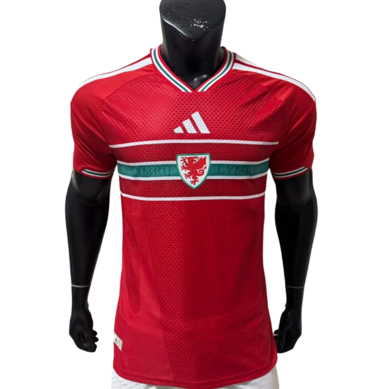 Wales World Cup 2026 Home Short Sleeve Kit & Jersey Player Version