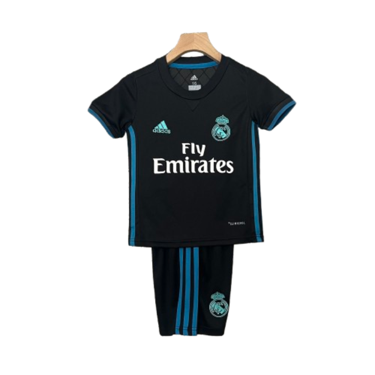 Real Madrid 17-18 Away Retro Kid Kits Youth Apparels Jersey