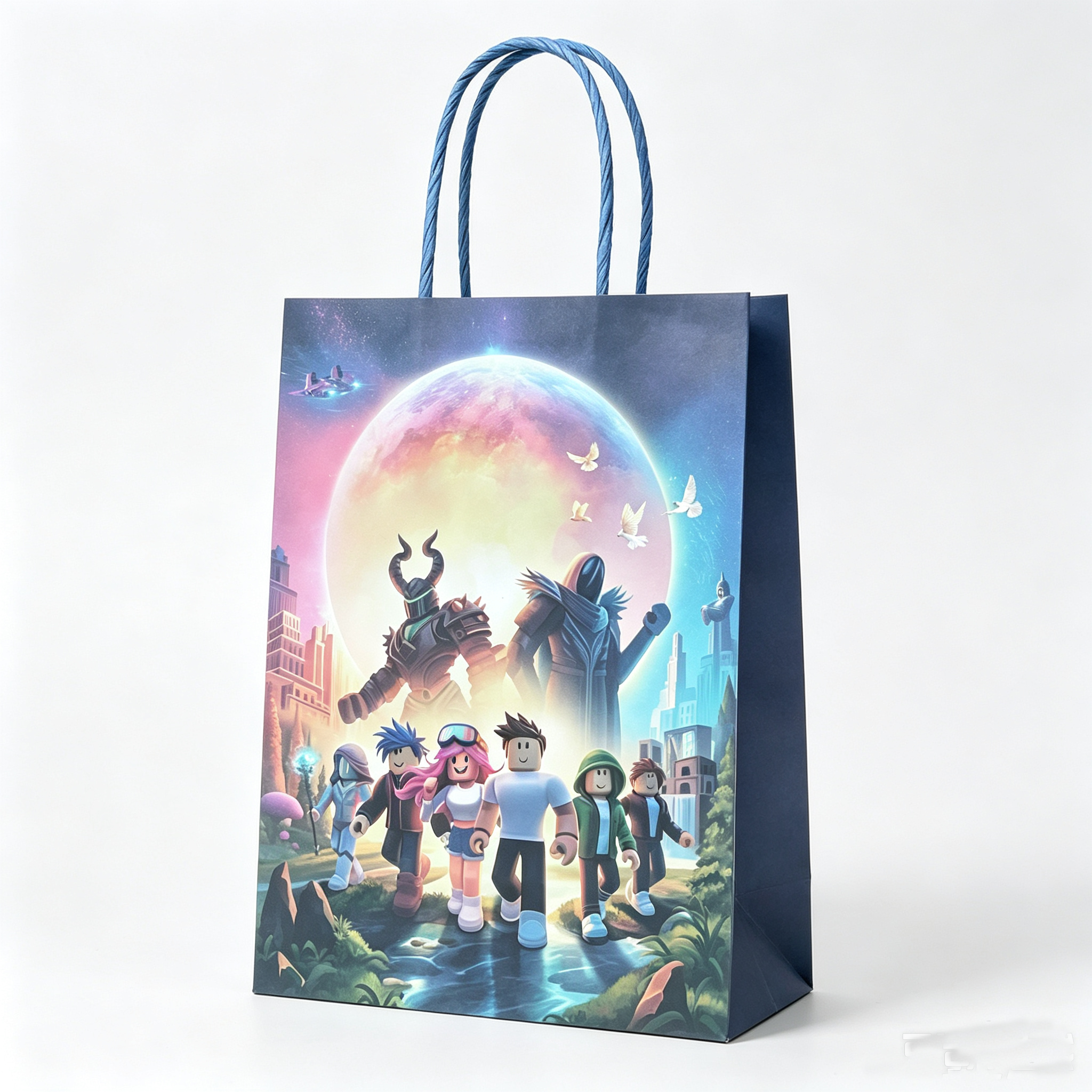 Handled Kraft Paper Bags