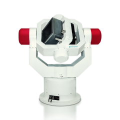 White background Inertial Navigation Test Table with three-axis motion simulation for aerospace sensor calibration