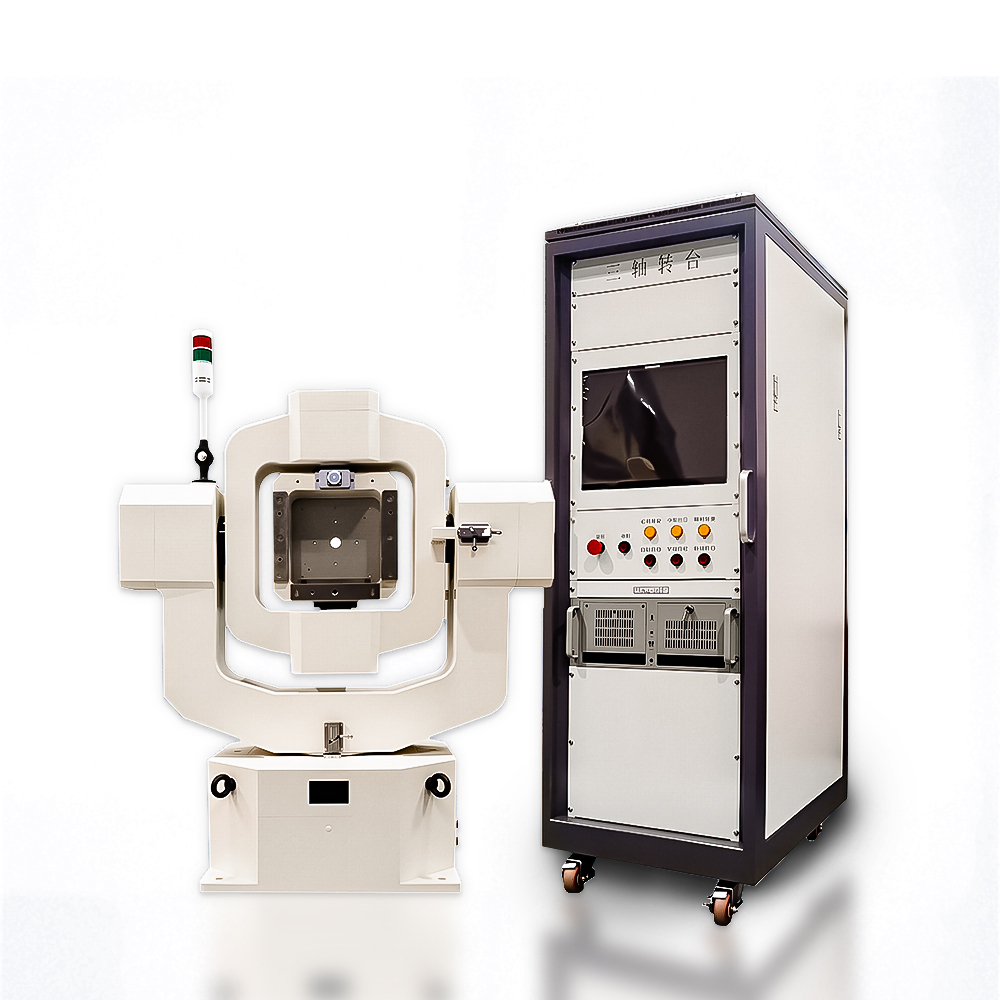 Motion Simulator operating in aerospace lab inertial navigation system calibration setup