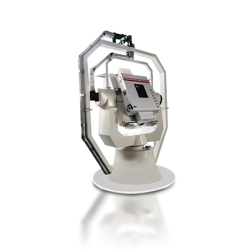 Advanced Three-Axis Temperature Controlled Inertial Navigation Test Turntable size comparison 850mm width.