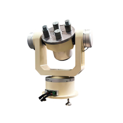 White background High Precision Three Axis Position Rate Table for inertial navigation system calibration.