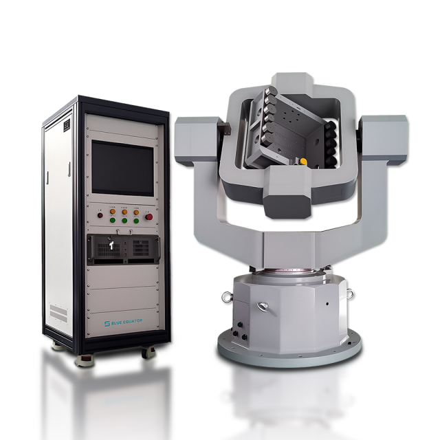 High Precision 3 Axis Programmable Turntable size comparison width 880mm.