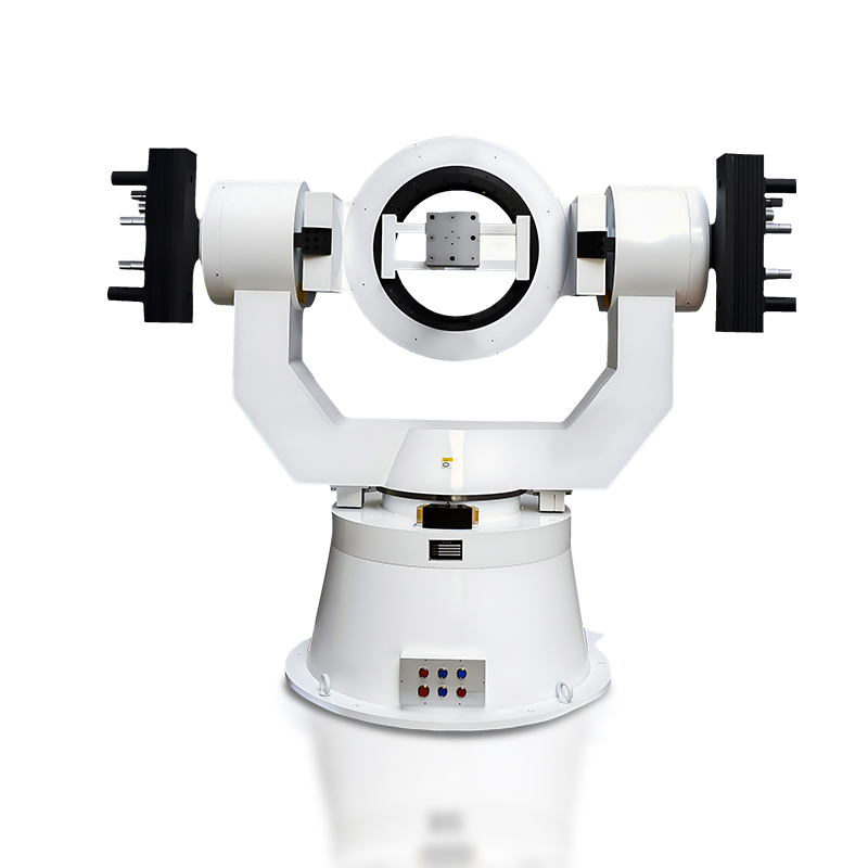 TT23G Three-Axis Motion Simulation Test Turntable installed in aerospace lab with inertial sensors.