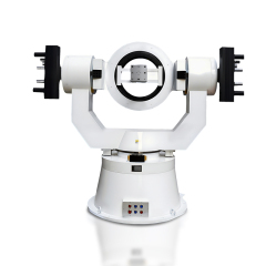 TT23G Three-Axis Motion Simulation Test Turntable installed in aerospace lab with inertial sensors.