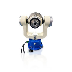Three axis rate table white background for downhole drilling sensor calibration