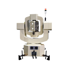 Three-axis Inertial Navigation Test Table displaying precise rotary motion for gyroscope evaluation
