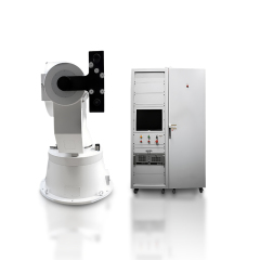 TT23G Three-Axis Motion Simulation Test Turntable size comparison with 850mm width design.