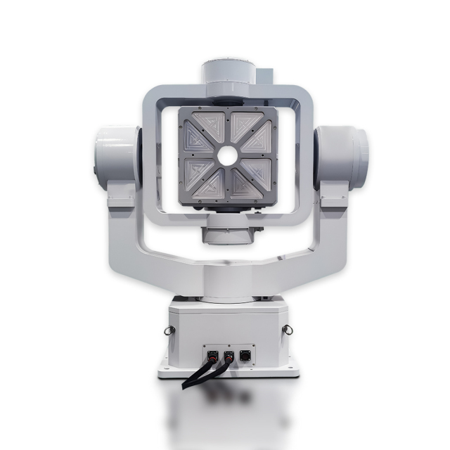 Three-Axis Inertial Navigation Test Turntable testing UAV inertial navigation system.