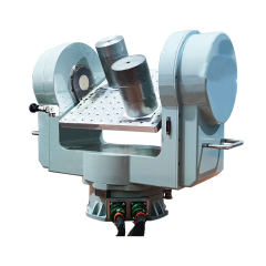 High precision dual axis PTZ white background for UAV sensor calibration testing