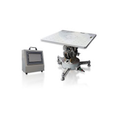 White background Inertial Navigation Test Table high precision three axis rotary platform