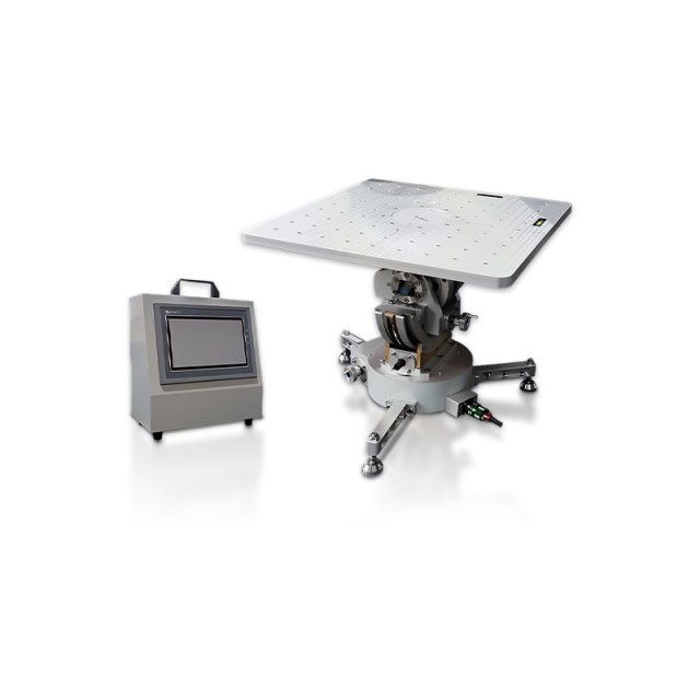 White background Inertial Navigation Test Table high precision three axis rotary platform