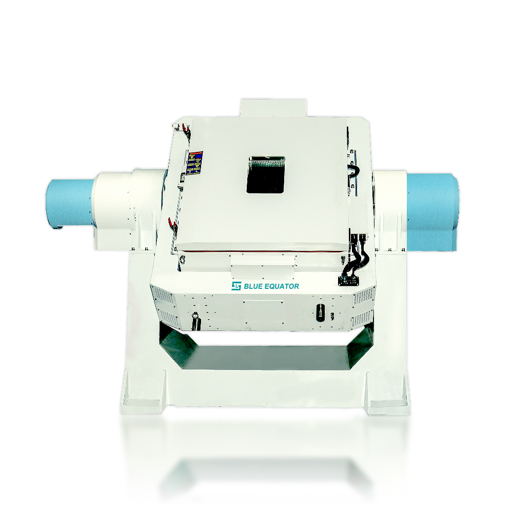 Close up of high precision drive system for ±3 arcsec accuracy and ±1 arcsec repeatability