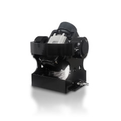 Close up of mechanical locking mechanism for stable position hold during calibration