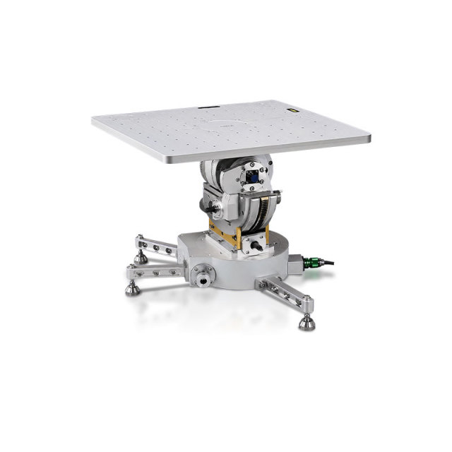 Inertial Navigation Test Table performing dynamic rate testing on automotive IMU sensors