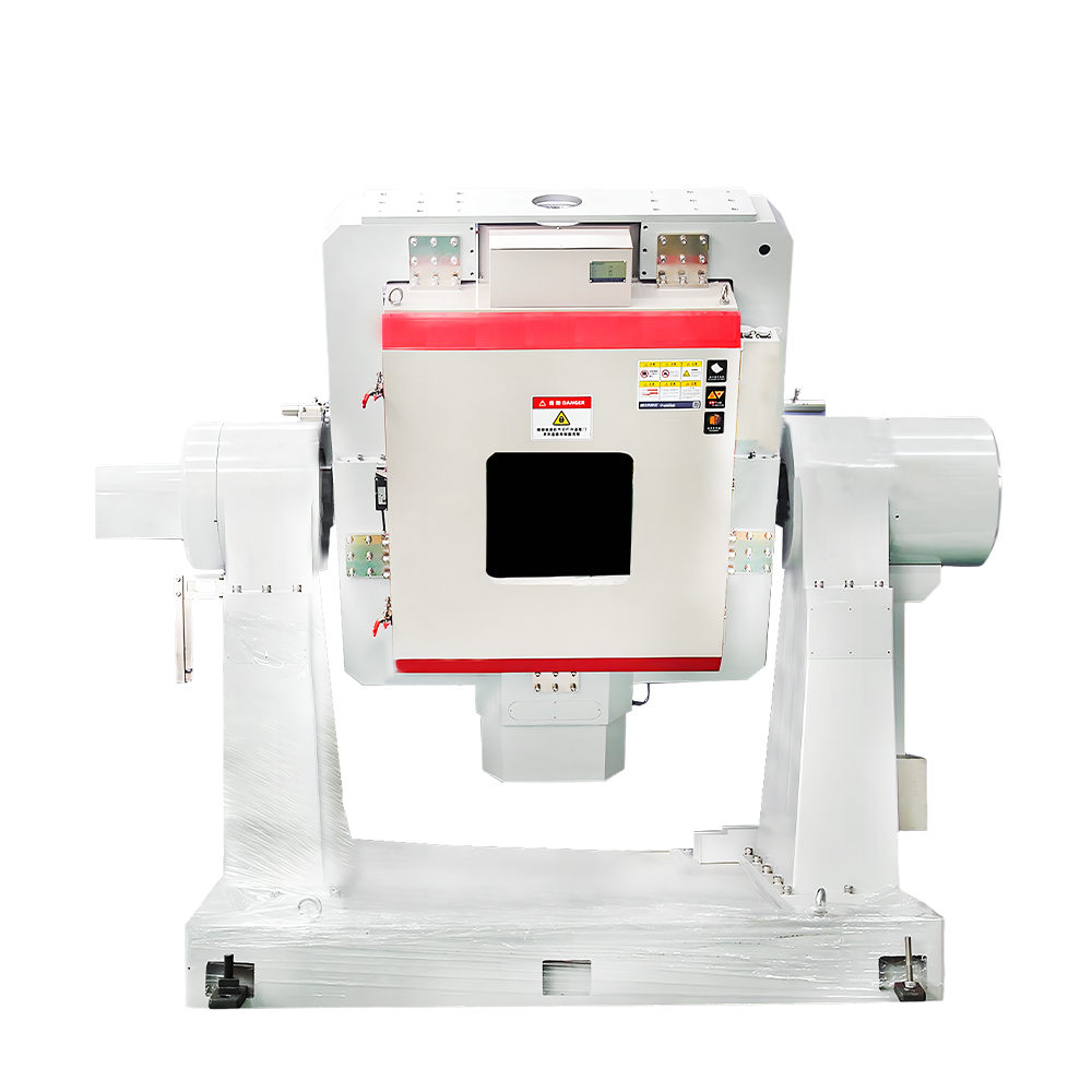 Temperature controlled dual axis rate table white background for extreme thermal cycling test