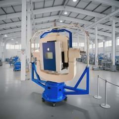 Motion Simulation Rate Table operating in UAV inertial navigation system testing environment.